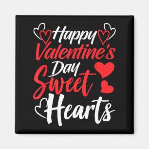 Happy Valentine's Day Sweet Hearts Couples Valenti Magnet