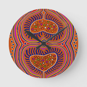 Happy Valentine's Day Sweetheart Round Clock