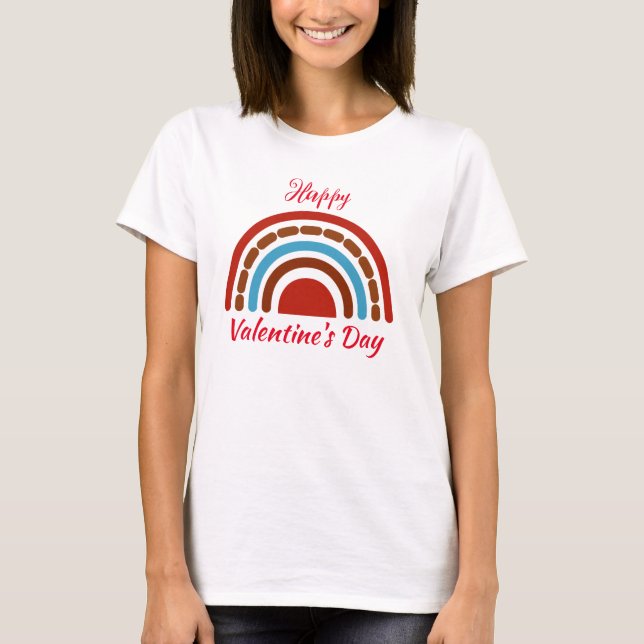 Happy Valentine's Day  T-Shirt (Front)