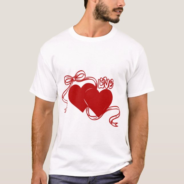Happy valentine's day T shirt  (Front)