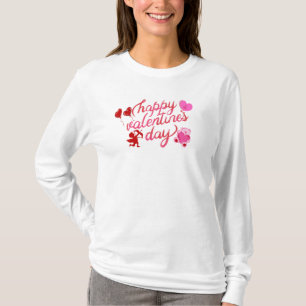 Happy Valentine's Day T-Shirt for women.