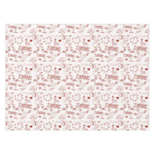 Happy Valentine's Day Tablecloth
