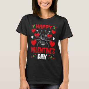Happy Valentines Day Tarantula Heart Love Animal T-Shirt