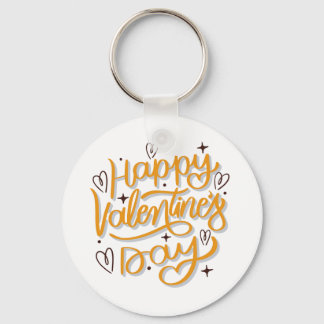 Happy Valentines day tee gift idea men women    Keychain