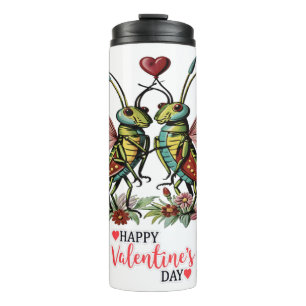 Happy valentine's day  thermal tumbler