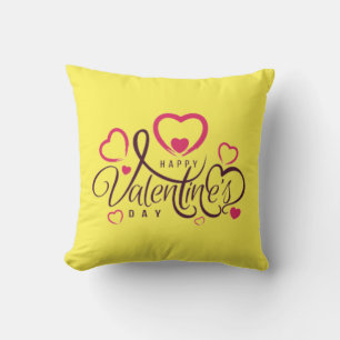 Happy Valentine's Day! Throw Pillow