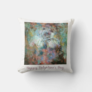 Happy Valentine's Day. Throw Pillow