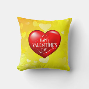 Happy Valentine's day! Throw Pillow