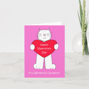 Happy Valentine's Day to Daughter Card