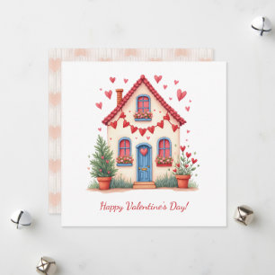 Happy Valentine's Day! Valentine's card.  Holiday Card