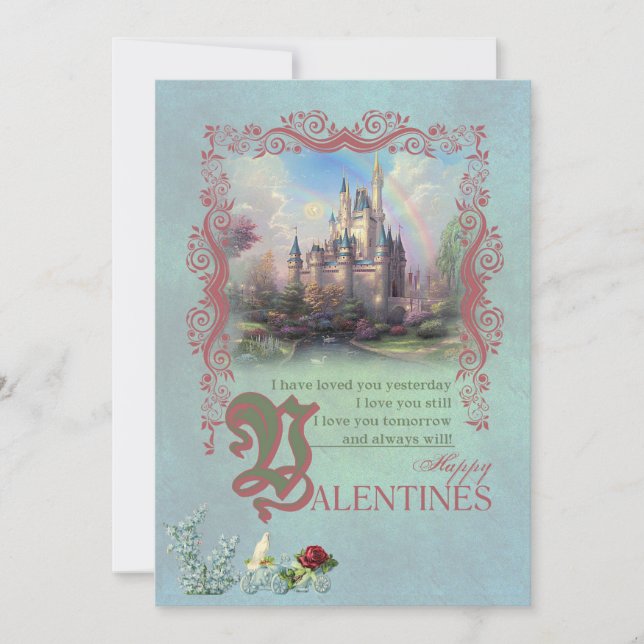 HAPPY VALENTINES ~ Greeting Card (Front)