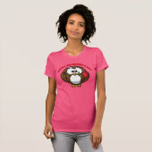 Happy Valentine's Owl Tango T-Shirt (Front Full)