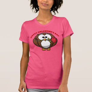 Happy Valentine's Owl Tango T-Shirt