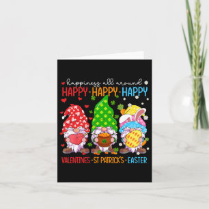Happy Valentines St Patrick Easter Happy Holiday G Card