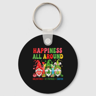 Happy Valentines St Patrick Easter Happy Holiday G Keychain