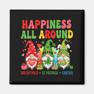 Happy Valentines St Patrick Easter Happy Holiday G Magnet