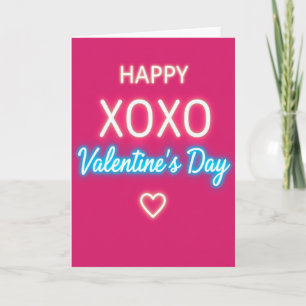 Happy Valentines Xoxo Card