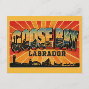 Happy Valley-Goose Bay Labrador Gateway Postcard