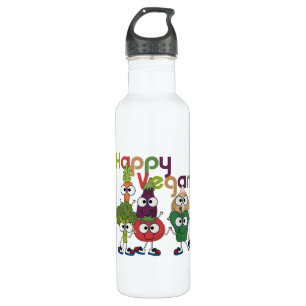 Happy Vegan 710 Ml Water Bottle