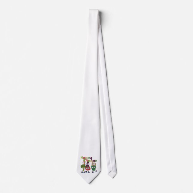 Happy Vegan Tie (Front)