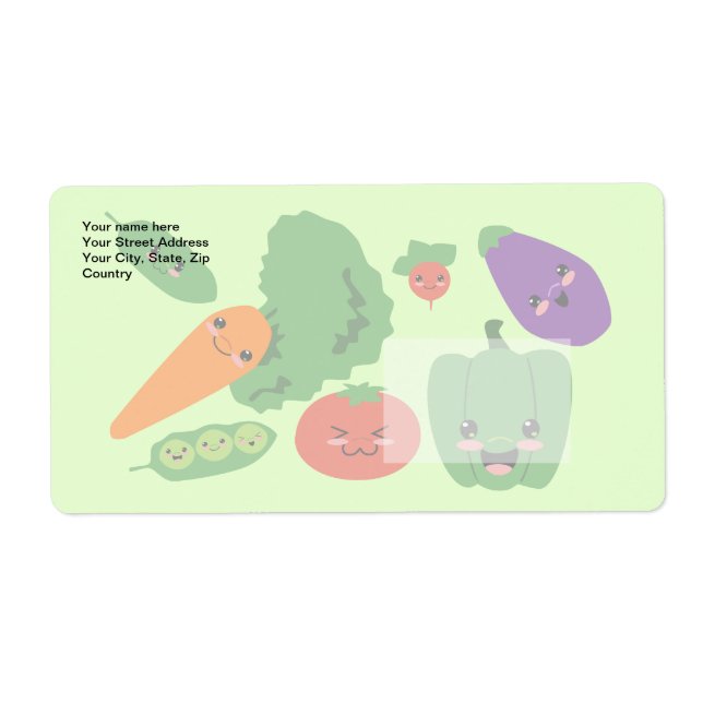 Happy Veggies (Front)