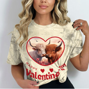 Happy Velentine's Day - Enchanted Love Story T-Shirt