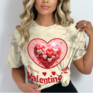 Happy Velentine's Day - Romantic Splendor T-Shirt
