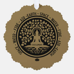 Happy Vesak Day Ornament Card