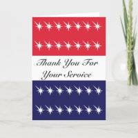 Happy Veteran Day Red White And Blue Thank You Car