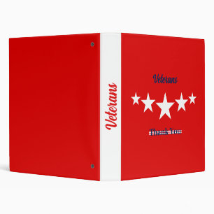 Happy Veterans Day  Binder