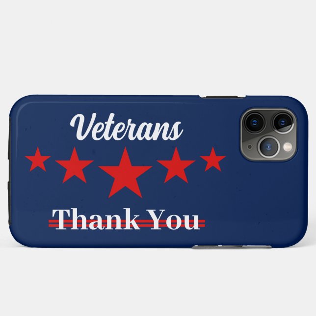 Happy Veterans Day  Case-Mate iPhone Case (Back (Horizontal))