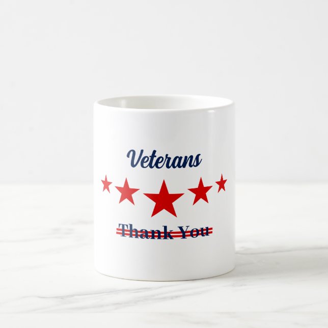 Happy Veterans Day  Coffee Mug (Center)