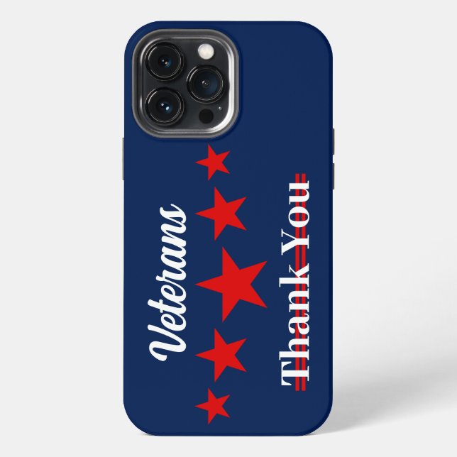 Happy Veterans Day  iPhone Case (Back)