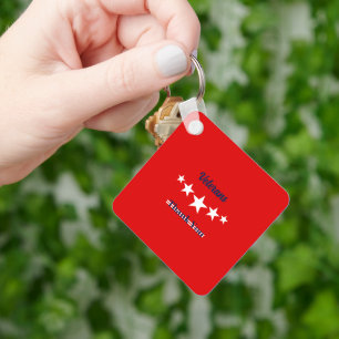 Happy Veterans Day  Keychain