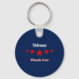 Happy Veterans Day Keychain