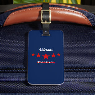 Happy Veterans Day Luggage Tag