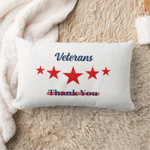 Happy Veterans Day Lumbar Pillow