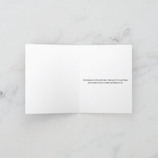 Happy Veterans Day Thank You Card