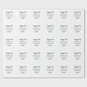 Happy vibes Christmas holiday greetings business y Wrapping Paper