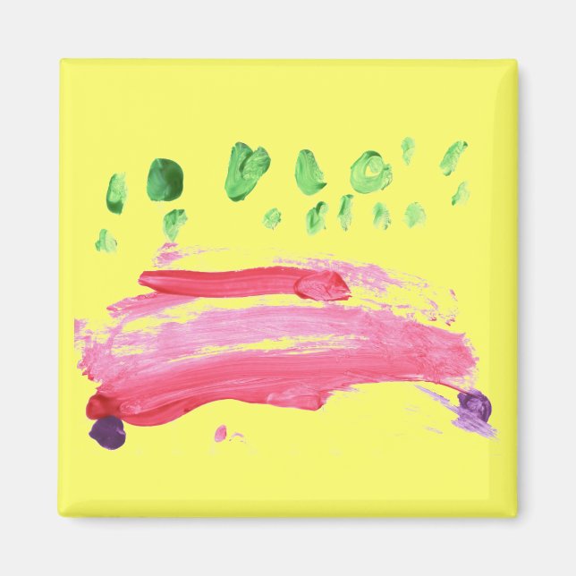 Happy Wagon magnet (Front)