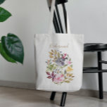 Happy Watercolor Florals Wedding Bridal Party Tote Bag<br><div class="desc">Happy Watercolor Florals Wedding Bridal Party #Bridesmaid Tote Bag
#painted watercolor
#modern botanical
#floral wedding invitations
#spring wedding
#elegant
#summer wedding
#delightful wedding
#happy colours</div>