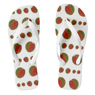HAPPY WATERMELONS [adult] Flip Flops