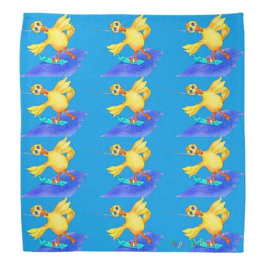 Happy Waterskiing by The Happy Juul Company Bandana