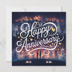 Happy Wedding Anniversary Cards Elegant