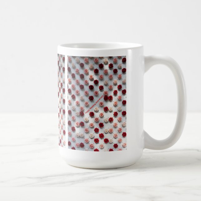 Happy Wedding Anniversary  Coffee Mug (Right)