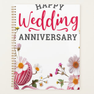 Happy wedding anniversary planner