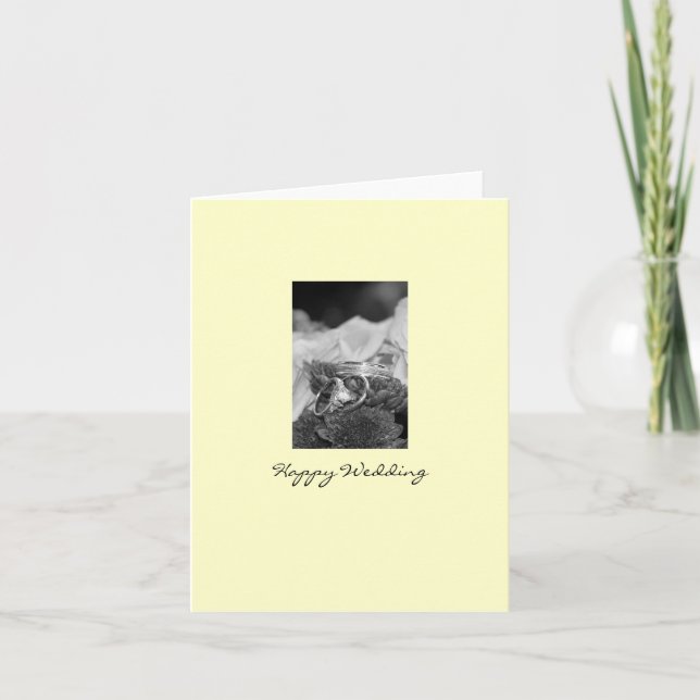 Happy Wedding Card (Front)