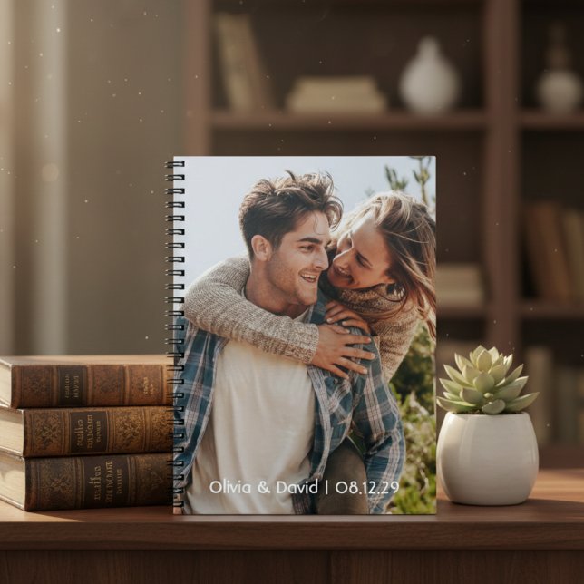 Happy Wedding Couple Photo Notebook (Creator Uploaded)