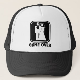 Happy Wedding Game Over Hat