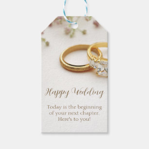 Happy Wedding Gift Tags